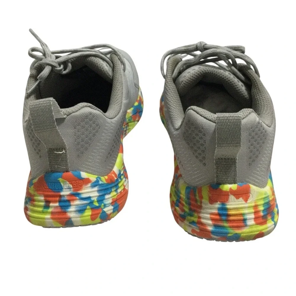 Merrell Work Shoes Womens 9 Gray Tie‎ Dye Composite Toe Safety Sneakers J005176